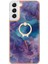 Samsung Galaxy S22 5g Tampon 360 &deg; Dönebilir Halka Mermer Tpu Için Kılıf (Yurt Dışından) 5