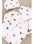 Kız Erkek Bebek Natural Pamuk Kumaş 5 Li Hastane Çıkışı Yenidoğan Set STL6608 4