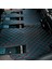Ford Ecosport Araca Özel 8d Taban Döşemeli Oto Paspas Takım / Siyah-Gri 4