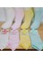 4 Çift Sevimli Desenli Kadın Patik Dikişli Retro Düşük Kesim Ayak Bileği Sox Örgü Ince Kristal Ipek Çorap 36-41 1
