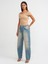 20828 Omuzları Açık Büzgülü Bodysuit-Bej 3