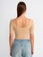 20817 Kısa Kollu Bodysuit-Bej 2