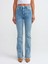 71491 Tint Yıkama Flare Denim Pantolon-Tint 3