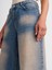 71474 Tint Yıkama Baggy Denim Pantolon-Tint 4