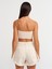 20858 Askılı Crop Top-Bej Melanj 2