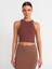 20810 Crop Top-Kahve 4