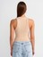 20810 Crop Top-Açık Bej 2