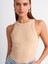 20810 Crop Top-Açık Bej 4
