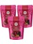 Bitter Çikolata Kaplı Freeze Dried Bütün Çilek Draje 80G 3lü Set (3X80G) 1
