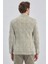 Koyu Haki Mono Yaka Ekose Desen 2 Düğmeli 6 Drop Slim Fit Ceket 1002240158 5