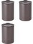 One Seramik 3 Adet 650 ml Gri Saklama Kabı D-NEONE065-07 1