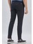 Koyu Lacivert Esnek Lastikli Yandan Cepli Casual Slim Fit Ayarlanabilir Kemer Pantolon 1003240162 5