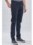 Koyu Lacivert Gabardin Pamuklu 5 Cepli Slim Fit Dar Kesim Casual Denim Pantolon 1023240158 1