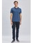 Siyah Desenli Oxford Polo Yaka Cepli Pamuklu Klasik Comfort Fit Rahat Kesim Tişört 1011240171 1