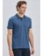 Siyah Desenli Oxford Polo Yaka Cepli Pamuklu Klasik Comfort Fit Rahat Kesim Tişört 1011240171 3