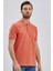 Pembe Pike Polo Yaka Garnili Pamuklu Likralı Casual Slim Fit Dar Kesim Tişört 1011240156 1