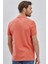Pembe Pike Polo Yaka Garnili Pamuklu Likralı Casual Slim Fit Dar Kesim Tişört 1011240156 5