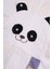 Bisiklet Yaka Kısa Kol Panda Fıgurlu Icı Tshirtlu Beyaz Renk Erkek Çocuk Sortlu Salopet 4