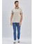 Koyu Vizon Baskılı Pike Polo Yaka Pamuklu Likralı Casual Slim Fit Dar Kesim Tişört 1011240158 1