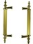 Kulp Silindir Çizgili Zamak Kulp Model 14 cm 2 Adet Gold 1