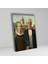 Tekli Dikey Kanvas Duvar Tablosu Grant Wood Amerikan Gotiği 2