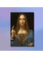 Tekli Dikey Kanvas Duvar Tablosu Leonardo Da Vinci Salvator Mundi 3