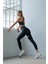 Siyah Push- Up Özellikli Spor Tayt 3