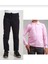 Unisex Çocuk Ribana Bel Lastikli Lacivert Okul Pantolon + Uzun Kol Pamuk Lakos 1