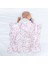 Unisex Bebek Battaniyesi Pembe Muslin 100X100 cm 1