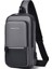 Moda Sırt Çantası Crossbody Erkek Omuz Çantası Büyük Kapasiteli Oxford Su Geçirmez Spor Göğüs Çantası (Yurt Dışından) 1