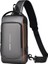 Trendy Erkek Crossbody Çanta Su Geçirmez Spor Şarjlı Büyük Kapasiteli Omuz Çantası (Yurt Dışından) 1