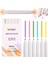 Balık-6pcs Tarzı Renkli Fosforlu Kalem Seti Çift Kafa Işaretleyiciler Çocuklar Için Kawaii Pastel Kalem Kırtasiye Estetik Ofis Okul Malzemeleri (Yurt Dışından) 4