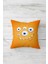 Şımarık Çok Gözlü Emoji Çift Tarafı Baskılı Gizli Fermuar Yastık Kılıfı Kırlent Koltuk Yastık Kılıfı 1