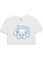 Cinnamoroll Baskılı Crop Tshirt 1
