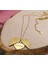 14K Altın Kaplama Çelik Açılabilir Kalp Kolye | Romantik Love Kolye | Altın 45 cm 3