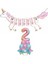Şekilli Unicorn 2 Yaş Iyi Ki Doğdun Gökkuşağı Balonlu Set 1