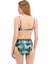 Yılan Desenli Aksesuar Detaylı Straplez Bikini Takım 4