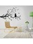 Kahverengi Tarzı 28X58CM Bir Ağaç Dalı Üzerinde Kedi Duvar Sticker Oturma Odası Kanepe Arka Plan Yatak Odası Ev Dekorasyon Sanatı Çıkartmaları Duvar Kağıdı El Oyma Çıkartmalar (Yurt Dışından) 2