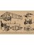 Kumral Stili 21X30CM Ünlü Jenny Eski Pervane Uçak Curtiss Jn-4d Çift Kanatlı Vintage Kraft Kağıt Posteri Duvar Sticker Ev Bar Sanat Dekoru (Yurt Dışından) 4