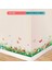 AY7186 Tarzı 70X50CM Lale Sınır Çizgi Oturma Odası Yatak Odası Dekoratif Duvar Sticker Kendinden Yapışkanlı Yeşil Çim Çiçek Çıkartması Duvar Kağıdı Cam Pencere Dekor (Yurt Dışından) 1