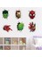 No.2 Tarzı 3D Hulk Örümcek Adam Duvar Kağıdı Etiket Çocuk Odası Çocuk Yatak Odası Kendinden Yapışkanlı Ev Duvar Dekorasyonu Vinil Çıkartmaları Avengers Duvar (Yurt Dışından) 2