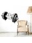 Siyah Stil 42X29CM Fitness Spor Salonu Spor Barbell Desen Duvar Sticker Vinil Iç Tasarım Odası Spor Kulübü Dekor Çıkartmaları Çıkarılabilir Dekorasyon Duvar (Yurt Dışından) 3