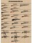 Mavi Stil 42X30CM Ar-15-Tipi Tüfek Patlatılmış Diyagramı Vintage Kraft Kağıt Poster Modern Saldırı Tüfeği Sökme Diyagramı Etiket Bar Sanat Dekoru (Yurt Dışından) 1