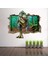 No.9 Stili 3D Canlı Dinozor Duvar Sticker Ev Dekorasyon Juraeriod Hayvan Film Afişi Duvar Çıkartmaları Çocuk Odaları Için (Yurt Dışından) 2
