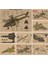 Gümüş Tarzı 42X30CM Apache Longbow Vintage Kraft Kağıt Poster Modern Savaşçı Keşif Uçağı Uçağı Etiket Bar Ev Duvar Dekoru (Yurt Dışından) 2