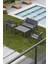 Prestij 2+1+1 Sehpa Mindersiz 4 Lü Bahçe Balkon Teras Masa Takımı 4 Kişilik Oturma Grubu 1