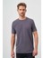 Erkek Füme Basic Bisiklet Yaka Dynamic Fit T-Shirt 1