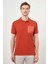 Erkek Tarçın Trend Compact Düz Pike Polo Yaka T-Shirt 1