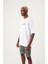 Erkek Hard To Explain Oversize Beyaz T-Shirt 2