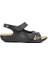 Flores 32240-430 Anatomik Taban Kadın Sandalet Siyah 36-40 2